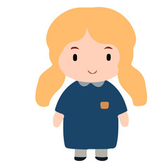 cartoon, child, baby, illustration, vector, kid, smile, character, smiling, art, love, pink, dress, cute, childhood, hair, fun, funny, little, happiness, sweet, boy, joy, drawing, children