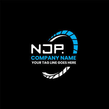 NJP letter logo vector design, NJP simple and modern logo. NJP luxurious alphabet design  