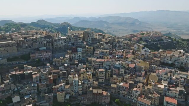 Gangi (Sicily, Italy) Drone