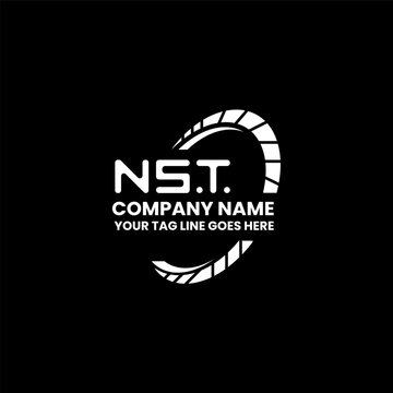 NST letter logo vector design, NST simple and modern logo. NST luxurious alphabet design  