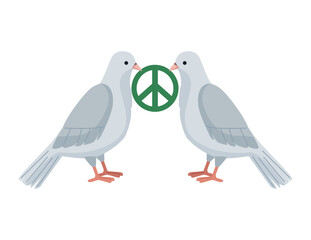 world peace day celebration icon