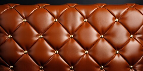 High end luxury leather upholstery. 