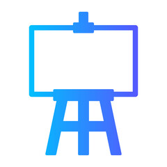 easel gradient icon