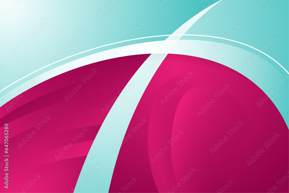 Poster vibrant gradient background. blurred color wave. abstract faith element. combination blue and pink g