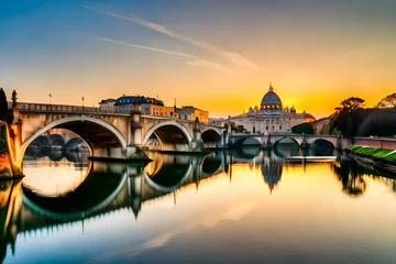 Deurstickers Ponte Vecchio ponte vecchio