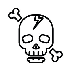 skull and crossbones icon