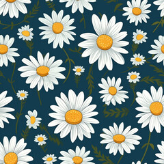 Poster design daisy art for creative expression