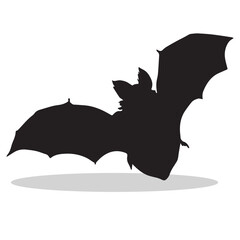 Bat Silhouette, cute Bat Vector Silhouette, Cute Bat cartoon Silhouette, Bat vector Silhouette, Bat icon Silhouette, Bat Silhouette illustration, Bat vector																									