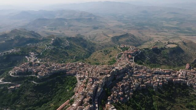 Centuripe (Sicily, Italy) Drone