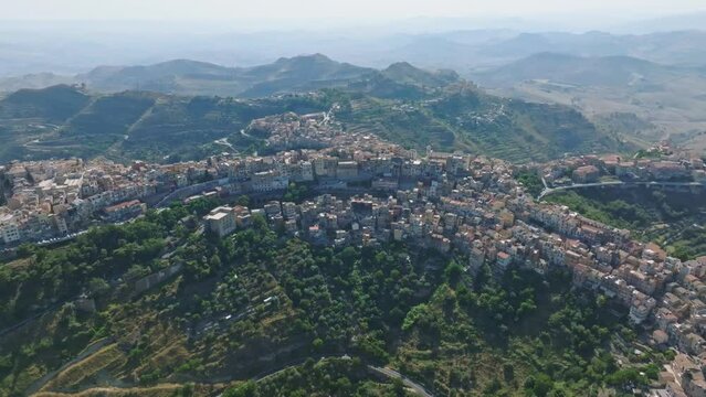 Centuripe (Sicily, Italy) Drone