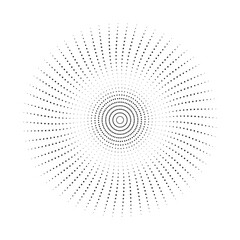 a circular pattern with black color dots on it, them set, cmyk vector illustration of a flower  with a circle and a dot,mandala vector