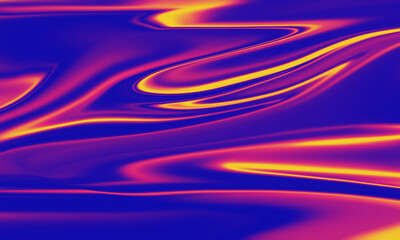 Colorful Abstract Wave  Background 