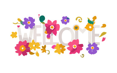 Welcome design-Transparent-PNG