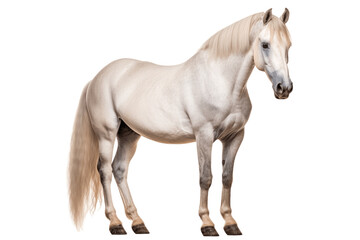 Obraz na płótnie Canvas Andalusian horse isolated on transparent background.