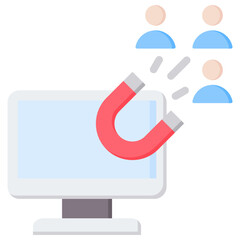 Lead Generation Flat Icon