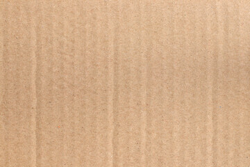 Brown cardboard sheet abstract background, texture of recycle paper box in old vintage pattern for design art work.