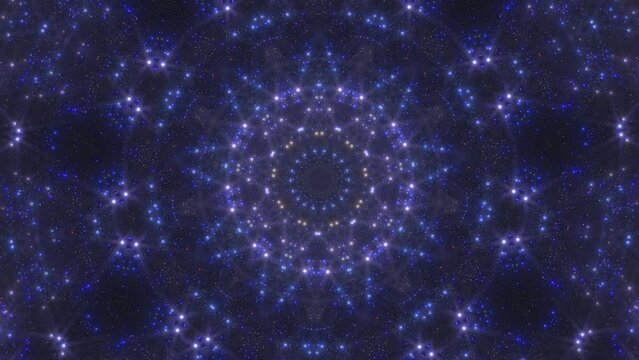A vj loop of geometrical psychedelic pattern