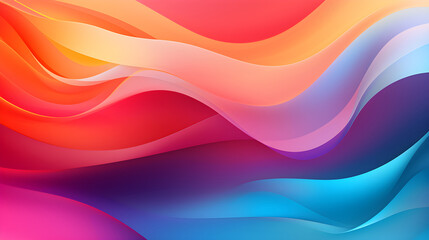 Obraz premium The ultrasharp, vividly colorful, web-like design featured a seamless