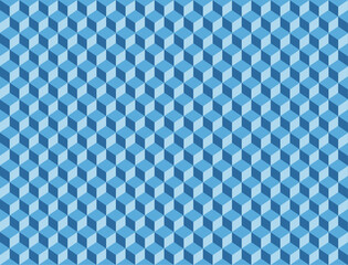 Cube geometry abstract vector background . Vector illustration