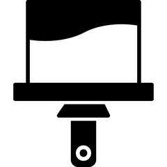 Fototapeta premium Brush Icon