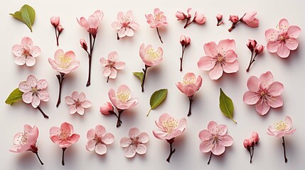  beautiful pink flowers