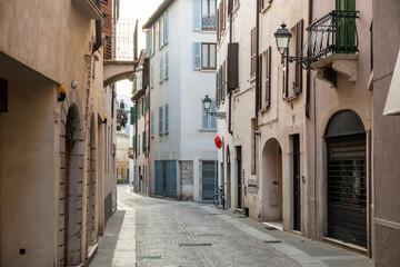 the streets of brascia italy