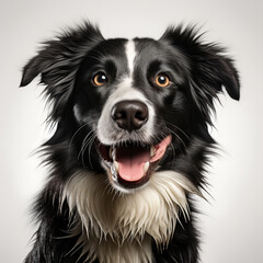 cute border collie dog