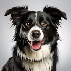 Fototapeta premium cute border collie dog