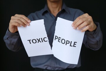 Toxic people, people with bad attitudes Ideas for developing yourself, close people, or friends at...