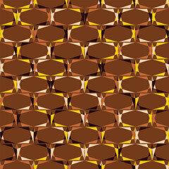 Neutral abstract geometric seamless pattern