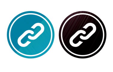 chain icon symbil with texture for luxury brochure invitation ad or web template paper