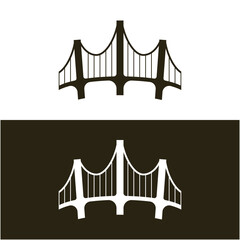 Bridge Logo Template vector icon
