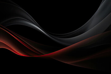 Smooth black background abstract gradient
