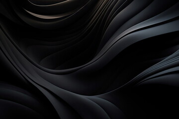Smooth black background abstract gradient