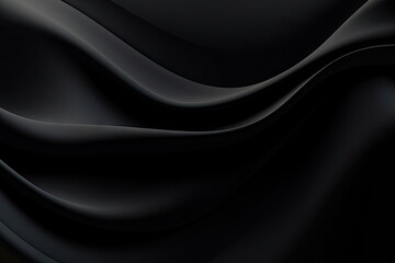 Obraz premium Smooth black background abstract gradient