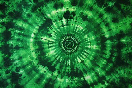 Green tie dye background