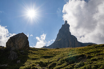 Schwarzer Schopf Berner Oberland Sommer Wanderung Lobhörner, Sulwald 