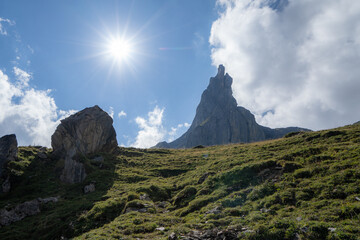 Schwarzer Schopf Berner Oberland Sommer Wanderung Lobhörner, Sulwald 