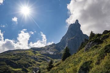 Schwarzer Schopf Berner Oberland Sommer Wanderung Lobhörner, Sulwald 