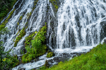 知床半島　オシンコシンの滝