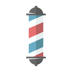 barber pole icon design vector template