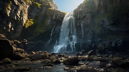 Waterfall, AI generated Image