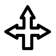 Obraz premium Navigation and schedule outline icon