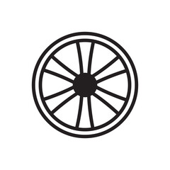 Fototapeta premium rim icon vector