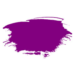 purple ink paint brush stroke