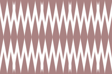Ethnic abstract ikat art. Seamless pattern in tribal, folk embroidery, and Mexican style. 
Aztec brown geometric art ornament print.Design for carpet,clothing, wrapping,fabric,textile,Ikat
