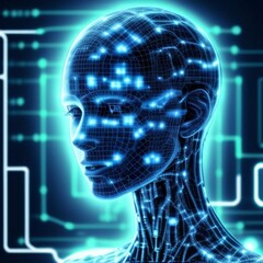 Obraz premium AI technology