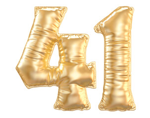 Golden Balloon Number 41