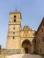 Fototapeta na wymiar Church of the monastery of Santa María la Real de Irache (12th century). Ayegui, Navarre, Spain.