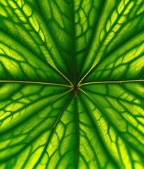 Fototapeta na wymiar Green leaf texture background